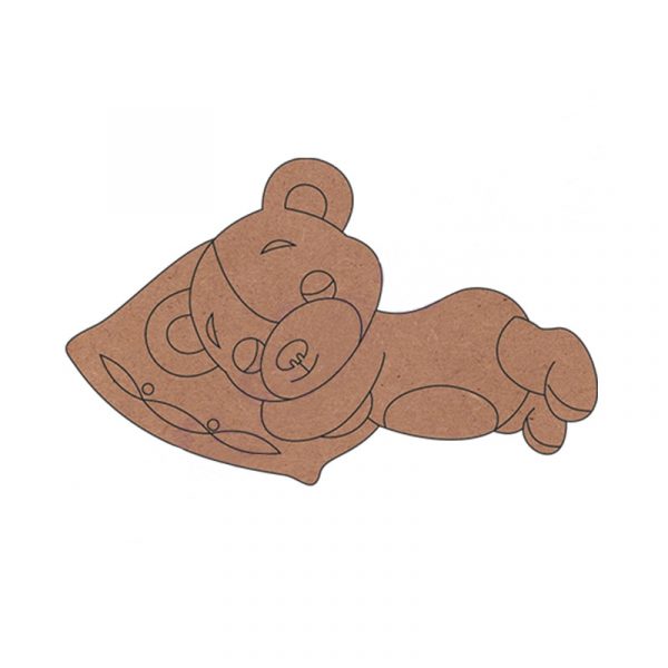 SILUETA DM-042-INF "OSO DURMIENDO"