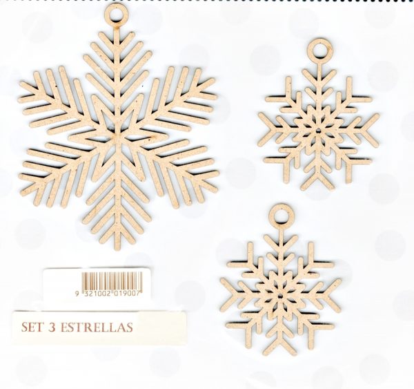 SILUETA DM "ESTRELLAS DE NAVIDAD 3"