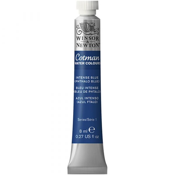 W&N ACUARELA COTMAN 8ML AZUL FTALO (AZUL INTENSO) Nº327