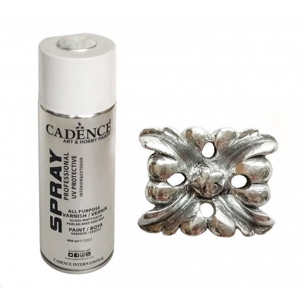 Pintura Spray Cadence METALLIC ALUMINIO 400 ml