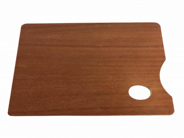 PALETA DE MADERA RECTANGULAR 25x35cm