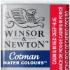 W&N ACUARELA COTMAN 1/2 GODET ROJO CADMIO OSCURO