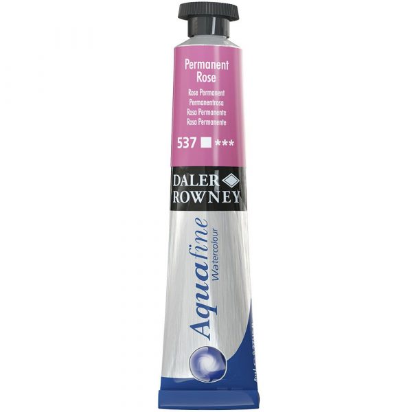 AQUAFINE ACUARELA 8ML. PERMANENT ROSE 537