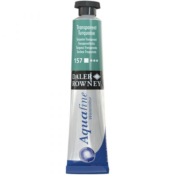 AQUAFINE ACUARELA 8ML. TURQUESA TRANSPA   RENTE Nº157
