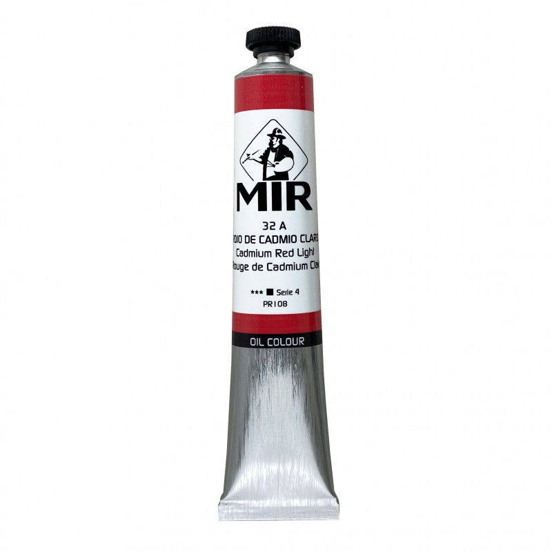 MIR Nº32A ÓLEO TUBO 60ML. ROJO DE CADMIO CLARO S5