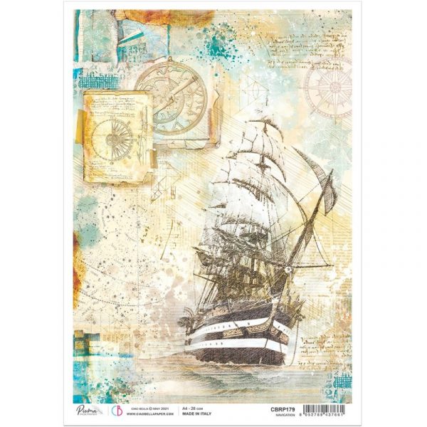 Papel Arroz CBRP179 A4 Navigation