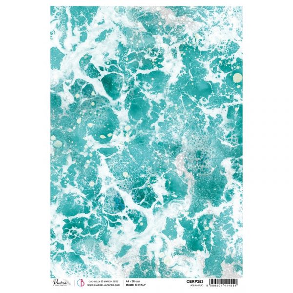 Papel Arroz CBRP353 A4 Piuma Aquaholic