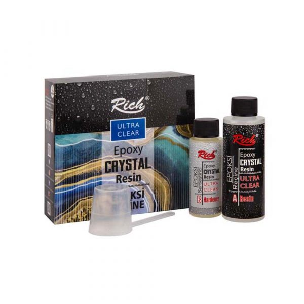 CRYSTAL RESIN 120 + 60CC. TRANSPARENTE RICH