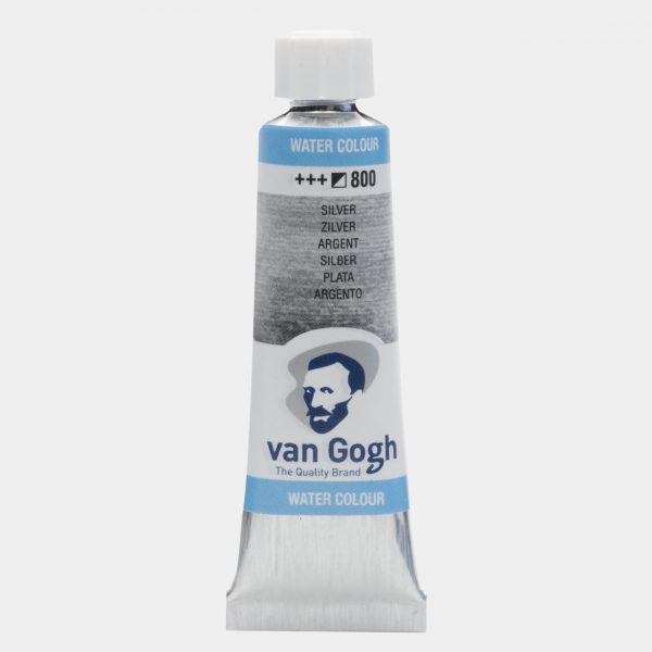 VAN GOGH, Nº800, TUBO 10ML, PLATA