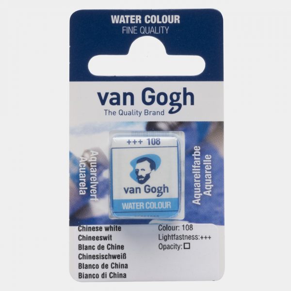 1/2 GODET VAN GOGH, Nº108, BLANCO DE CHINA