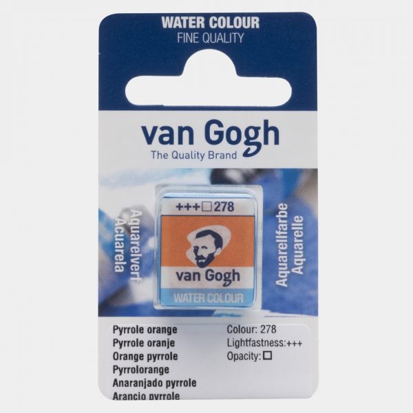 1/2 GODET VAN GOGH, Nº278, ANARANJADO PYRROLE