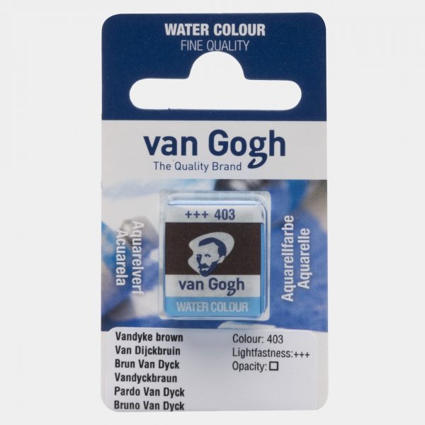 1/2 GODET VAN GOGH, Nº403, PARDO VAN DYCH