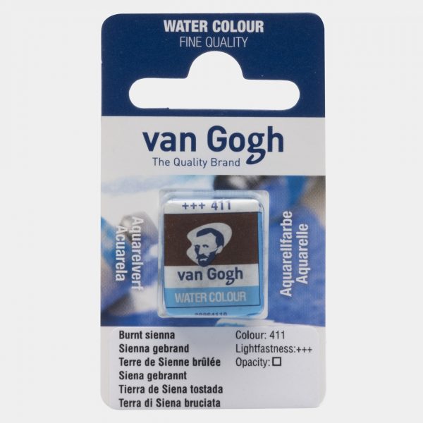 1/2 GODET VAN GOGH, Nº411, TIERRA SIENA TOSTADA
