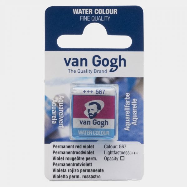 1/2 GODET VAN GOGH, Nº567, VIOLETA ROJIZO PERMANENTE