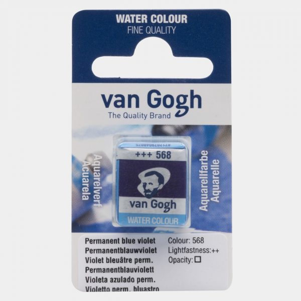 1/2 GODET VAN GOGH, Nº568, VIOLETA AZULADO PERMANENTE
