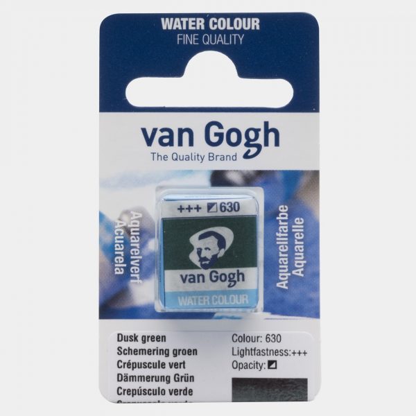 1/2 GODET VAN GOGH, Nº630, VERDE CREPÚSCULO