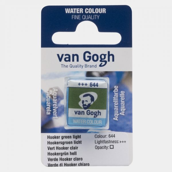 1/2 GODET VAN GOGH, Nº644, VERDE HOOKER CLARO