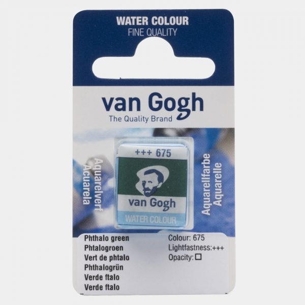 1/2 GODET VAN GOGH, Nº675, VERDE FTALO