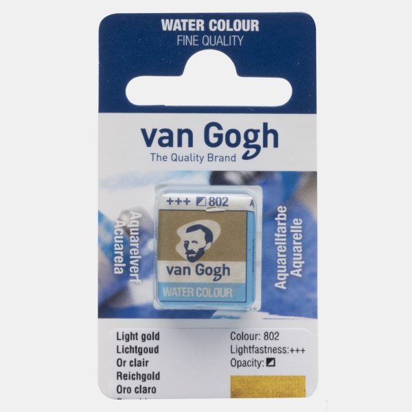 1/2 GODET VAN GOGH, Nº802, ORO CLARO