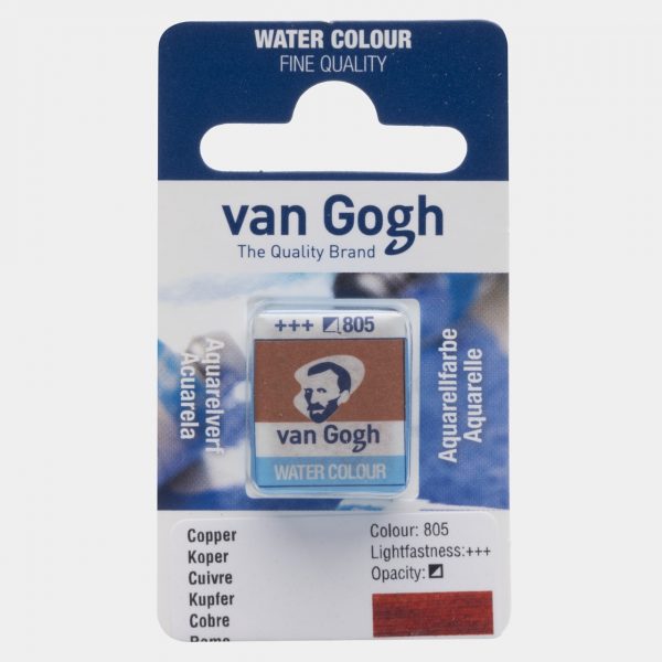 1/2 GODET VAN GOGH, Nº805, COBRE