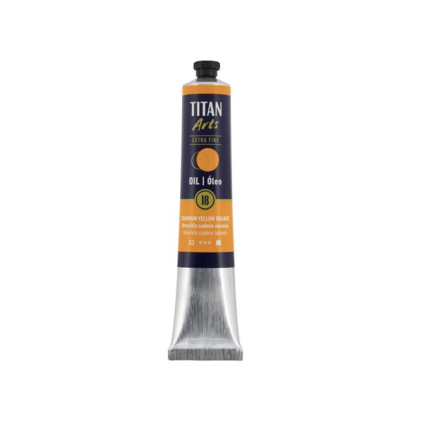 AMARILLO CADMIO NARANJA, Nº18, 60ML, S3
