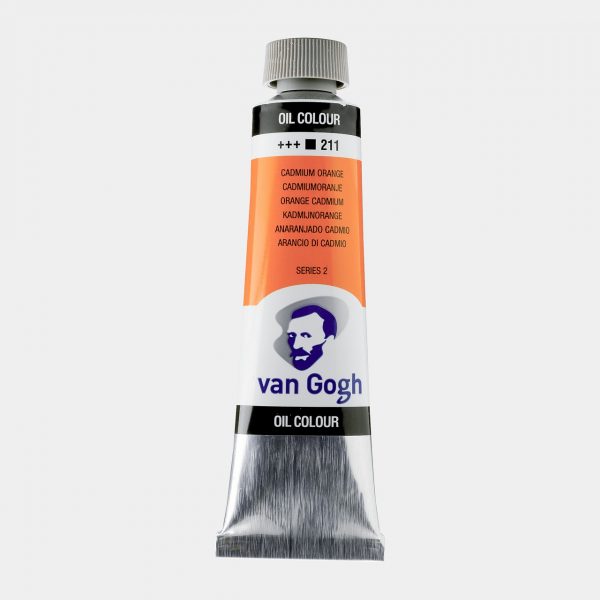 Óleo Van Gogh 40ml Naranja de Cadmio, Nº211, S2