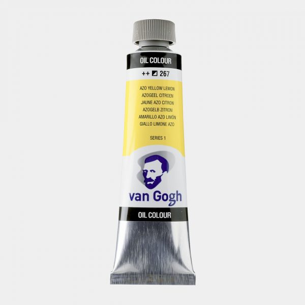 Óleo Van Gogh 40ml, Amarillo Azo Limón, Nº267, SERIE 1