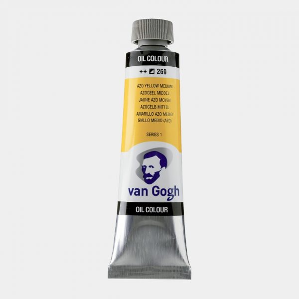 Óleo Van Gogh 40ml, Amarillo Azo Medio, Nº269, SERIE 1