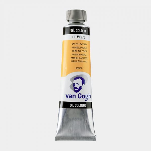Óleo Van Gogh 40ml, Amarillo Azo Oscuro, Nº270, SERIE 1