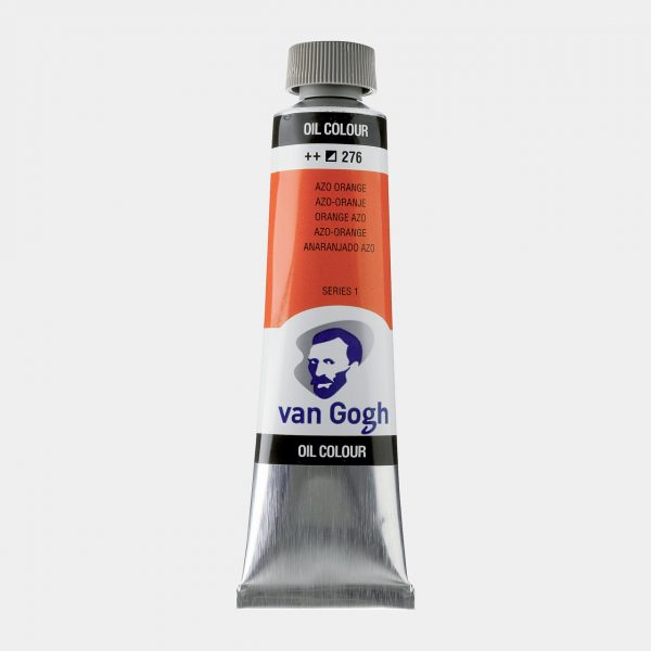 Óleo Van Gogh 40ml, Anaranjado Azo, Nº276, SERIE 1