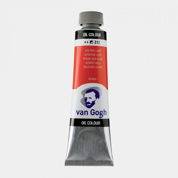 Óleo Van Gogh 40ml, Rojo Azo, Nº312, SERIE 1