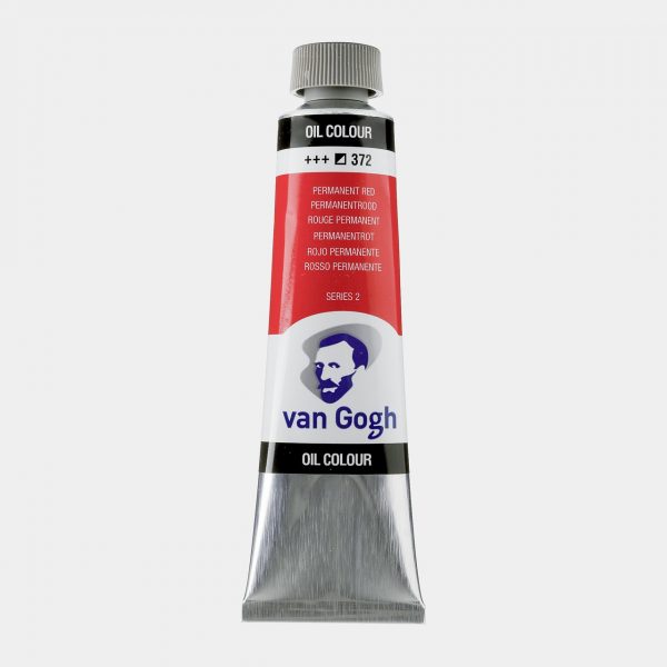 Óleo Van Gogh 40ml Rojo Permanente, Nº372, S2