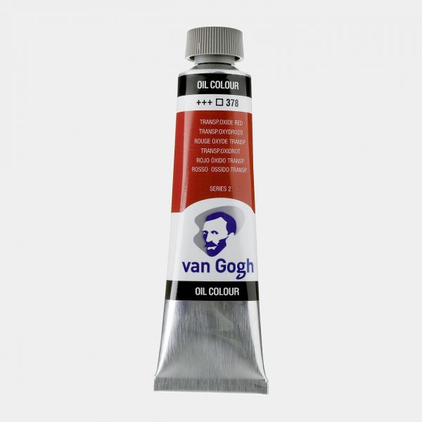 Óleo Van Gogh 40ml Rojo Óxido Transparente, Nº378, S2