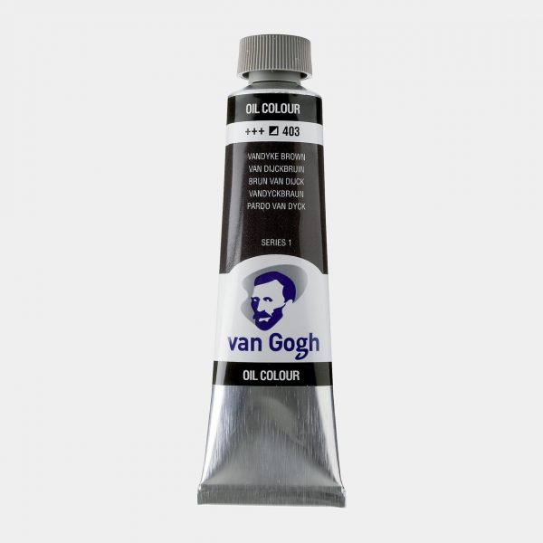 Óleo Van Gogh 40ml, Pardo Van Dyck, Nº393, SERIE 1