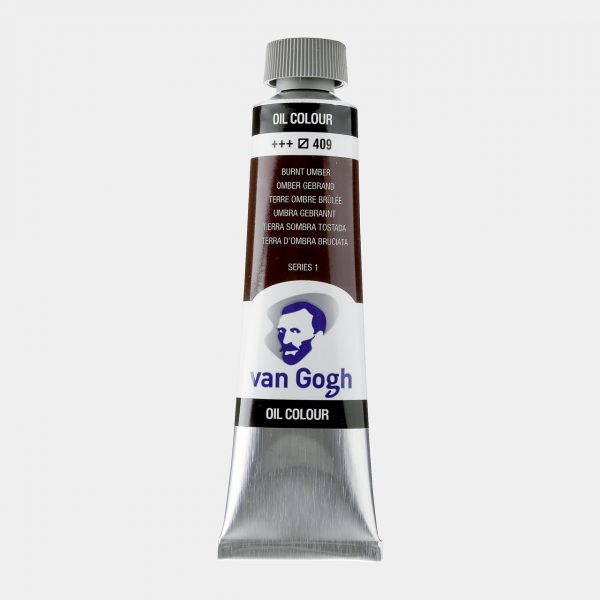 Óleo Van Gogh 40ml, Tierra Sombra Tostada, Nº409, SERIE 1