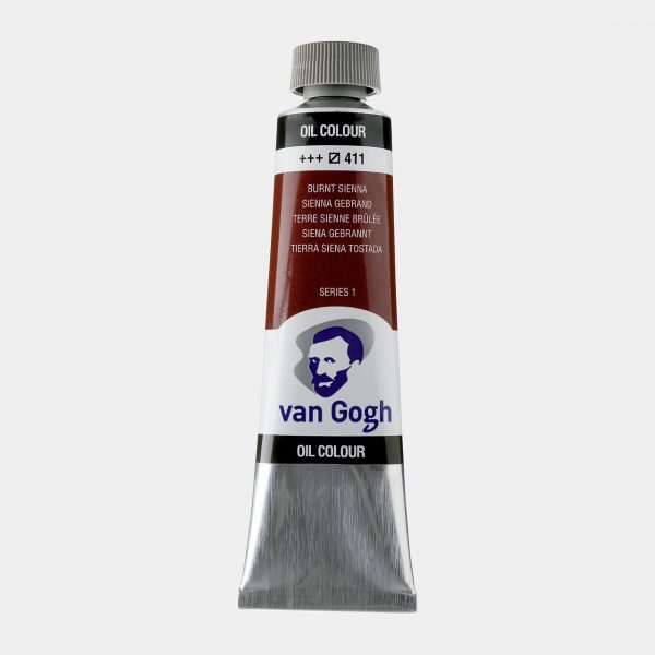 Óleo Van Gogh 40ml, Tierra Siena Tostada, Nº411, SERIE 1