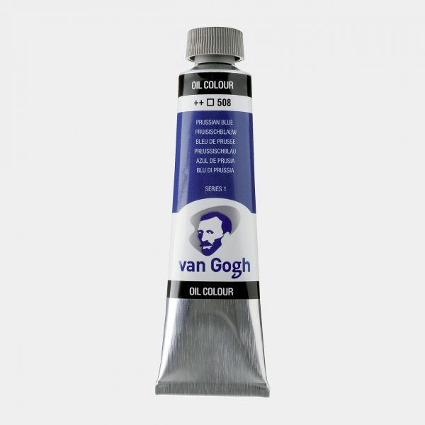 Óleo Van Gogh 40ml, Azul Prusia, Nº508, SERIE 1