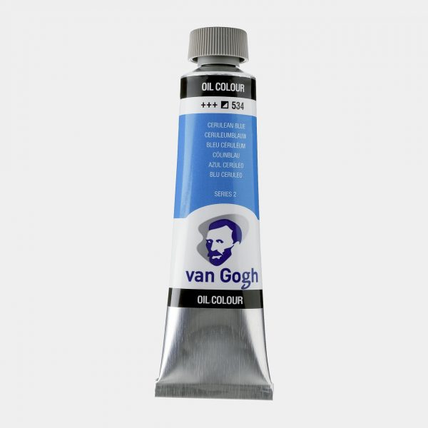 Óleo Van Gogh 40ml Azul Cerúleo, Nº534, S2