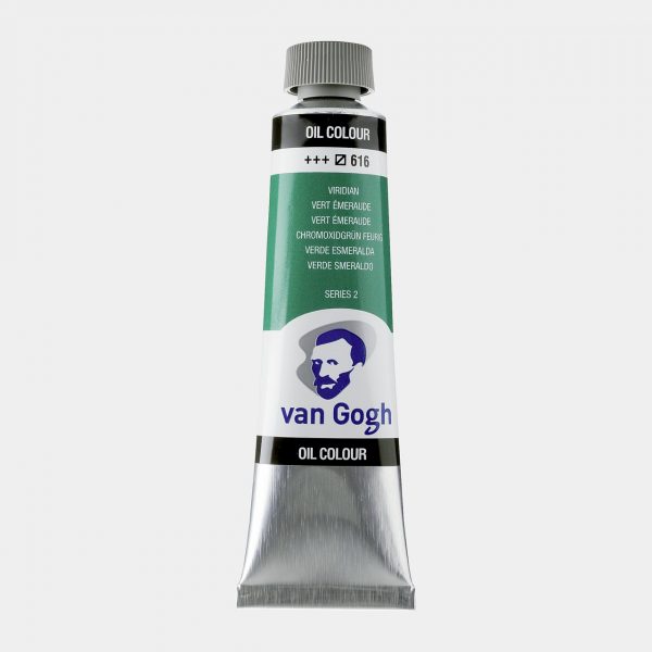 Óleo Van Gogh 40ml Verde Esmeralda, Nº616, S2