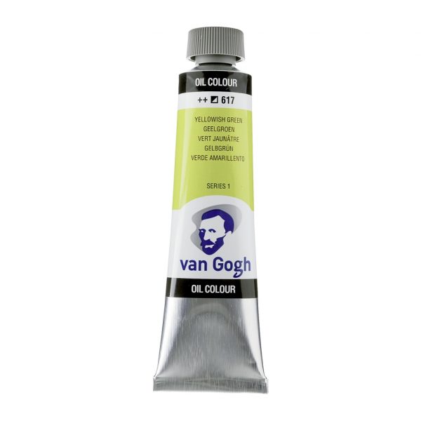 Óleo Van Gogh 40ml, Verde Amarillento, Nº617, SERIE 1