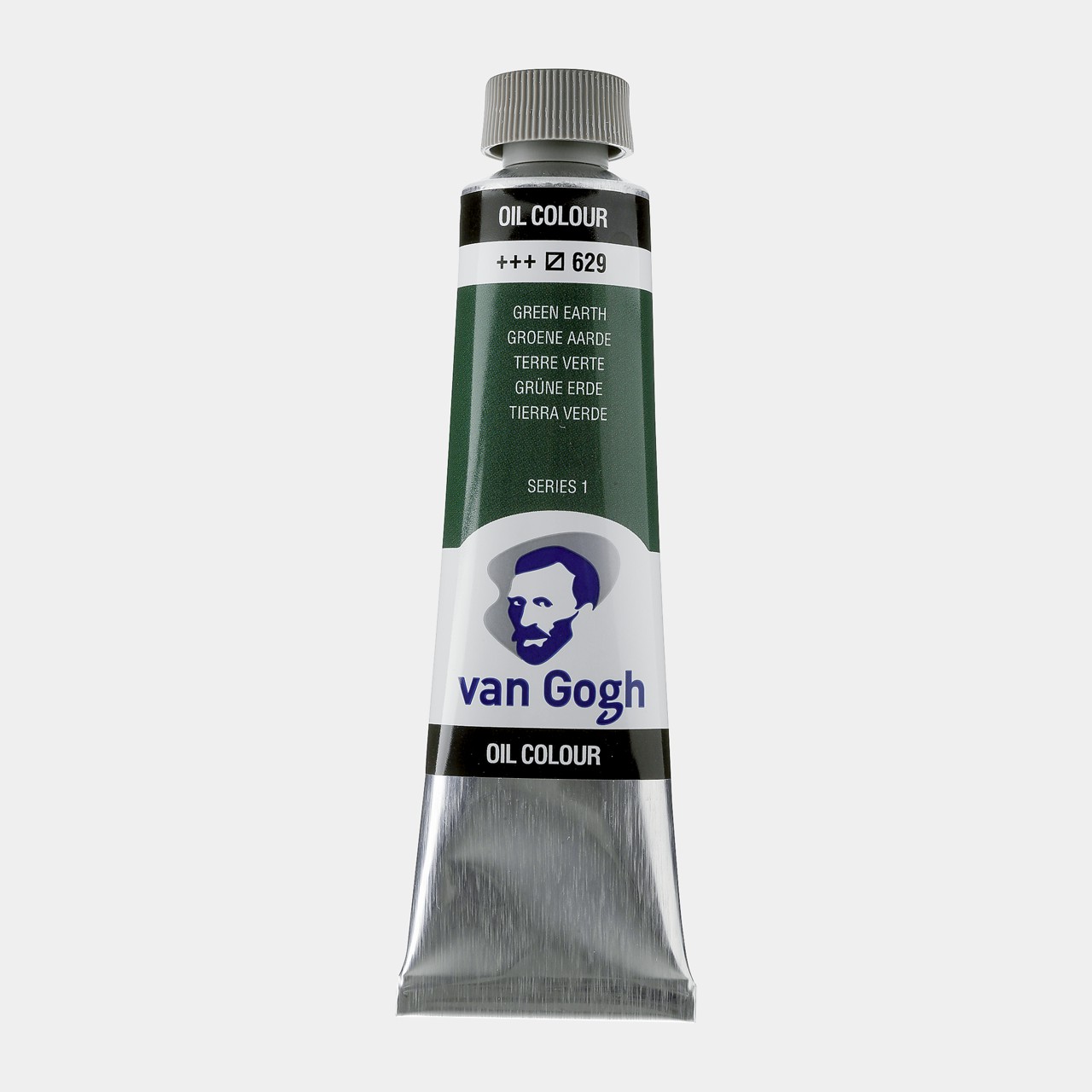 Óleo Van Gogh 40ml, Tierra Verde, Nº629, SERIE 1