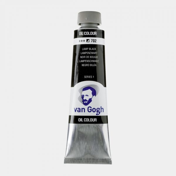 Óleo Van Gogh 40ml, Negro Bujía, Nº702, SERIE 1
