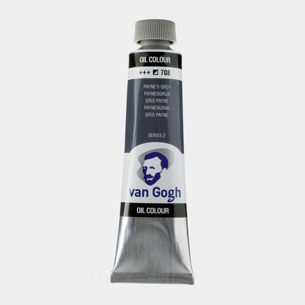 Óleo Van Gogh 40ml Gris Payne, Nº708, S2
