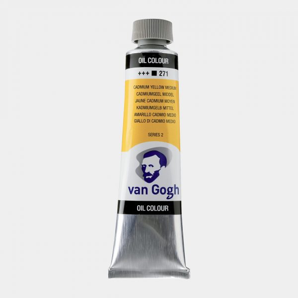 Óleo Van Gogh 40ml Amarillo Cadmio Medio, Nº271, S2