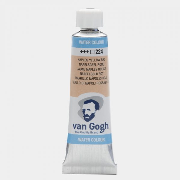 VAN GOGH, Nº224, TUBO 10ML, AMARILLO NÁPOLES ROJIZO