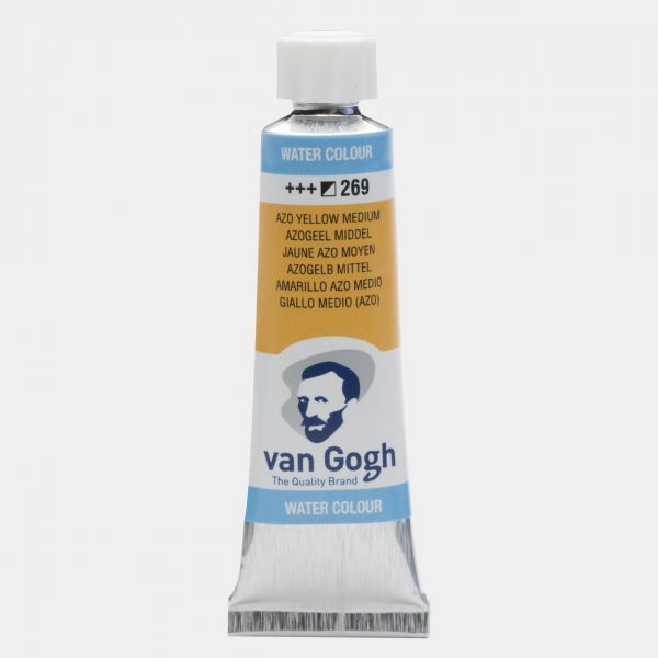 VAN GOGH, Nº269, TUBO 10ML, AMARILLO AZO MEDIO