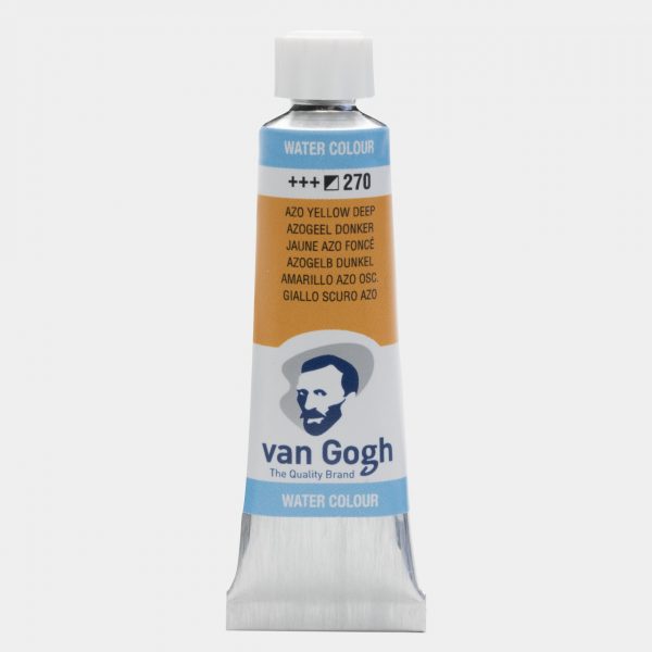 VAN GOGH, Nº270, TUBO 10ML, AMARILLO AZO OSCURO