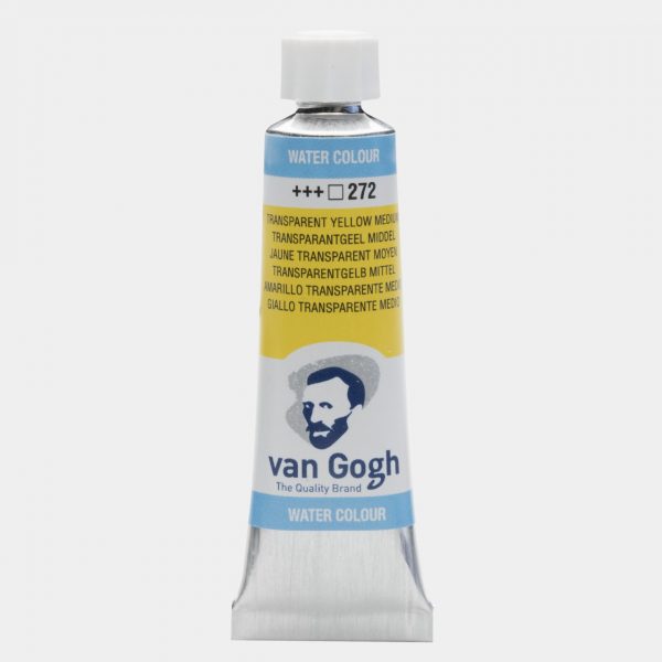 VAN GOGH, Nº272, TUBO 10ML, AMARILLO TRANSPARENTE MEDIO