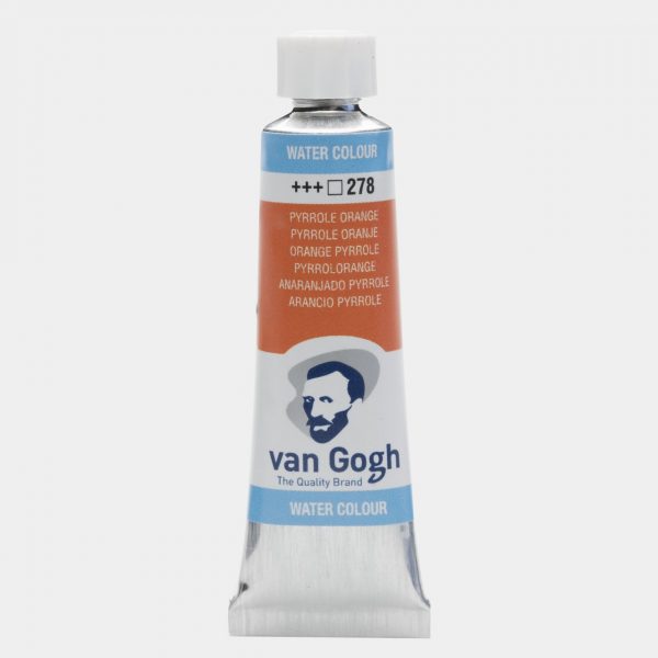 VAN GOGH, Nº278, TUBO 10ML, ANARANJADO PYRROLE