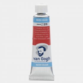 VAN GOGH, Nº370, TUBO 10ML, ROJO PERMANENTE CLARO
